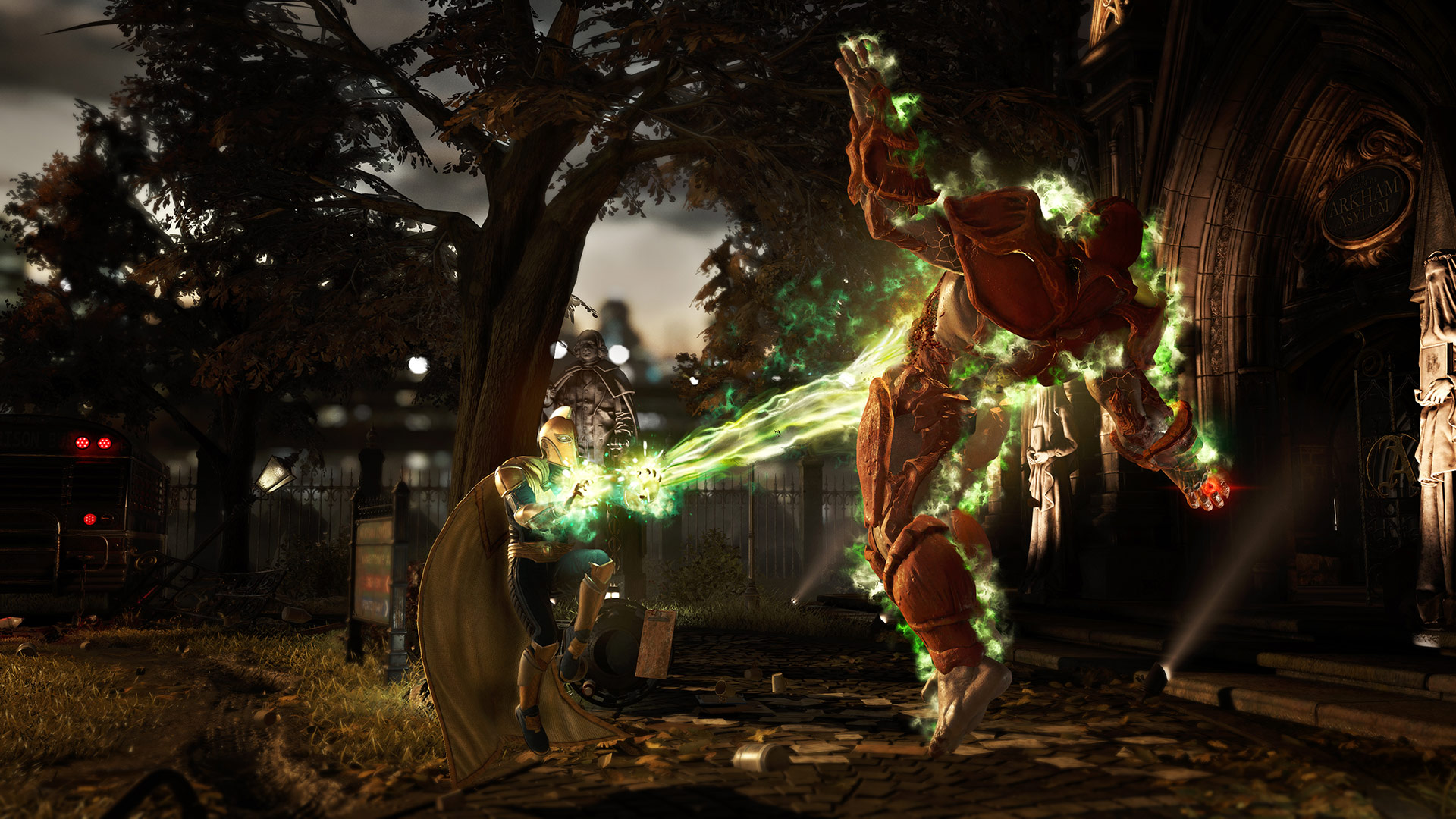 Les combats d'Injustice 2 se déroulent dans de nombreux environnements, tous plus beaux les uns que les autres
