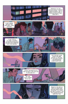Page de The Many Deaths of Laila Starr avec Laila