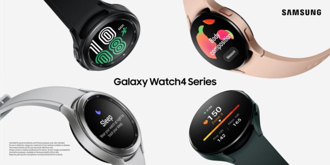 Les nouveaux galaxy watch 4