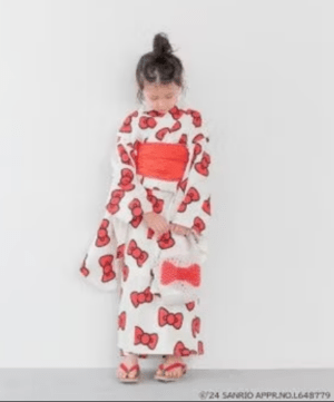 Hello Kitty yukata enfant 50e LOWRYS FARM