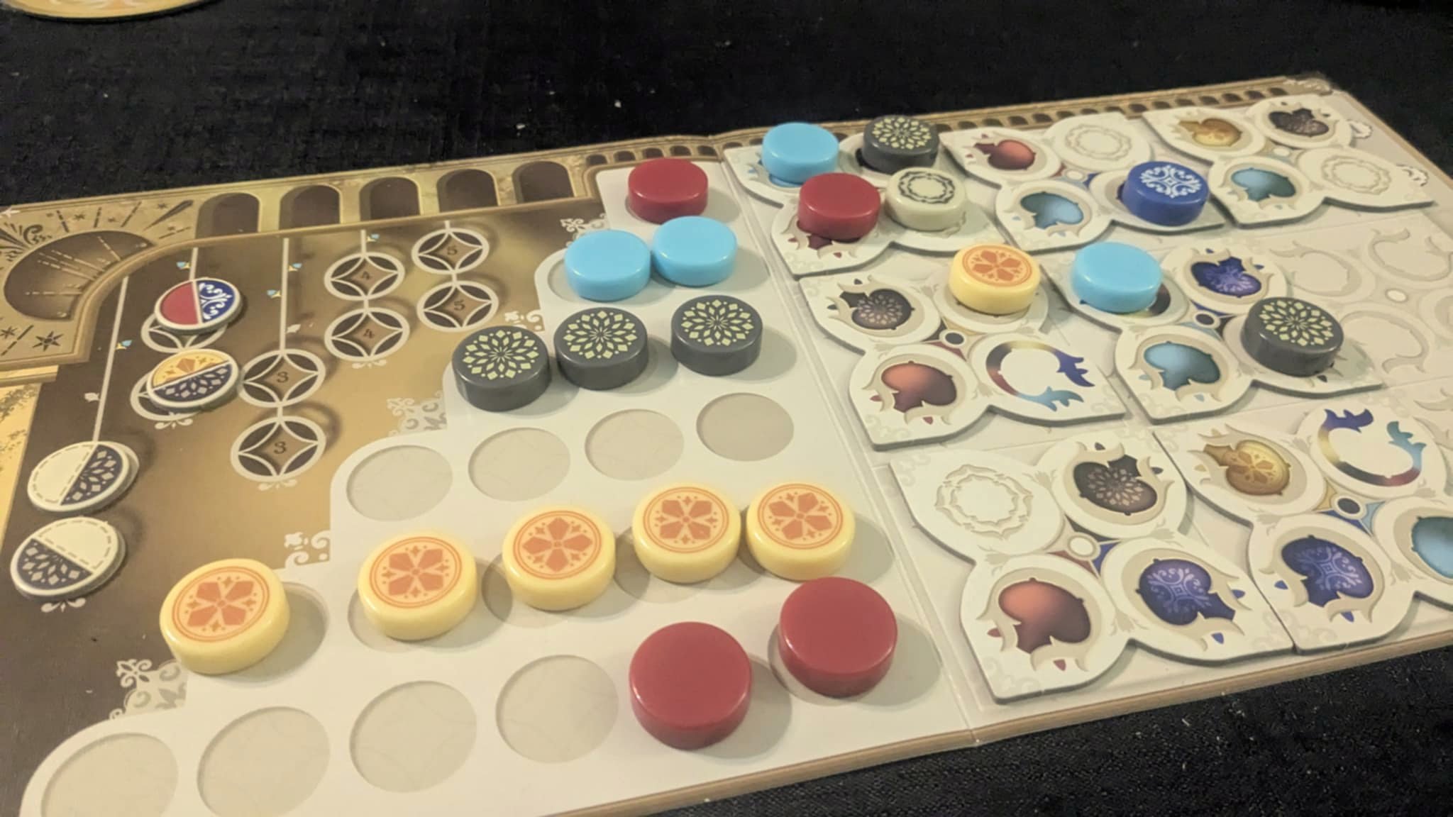 Une partie à la 3e manche.